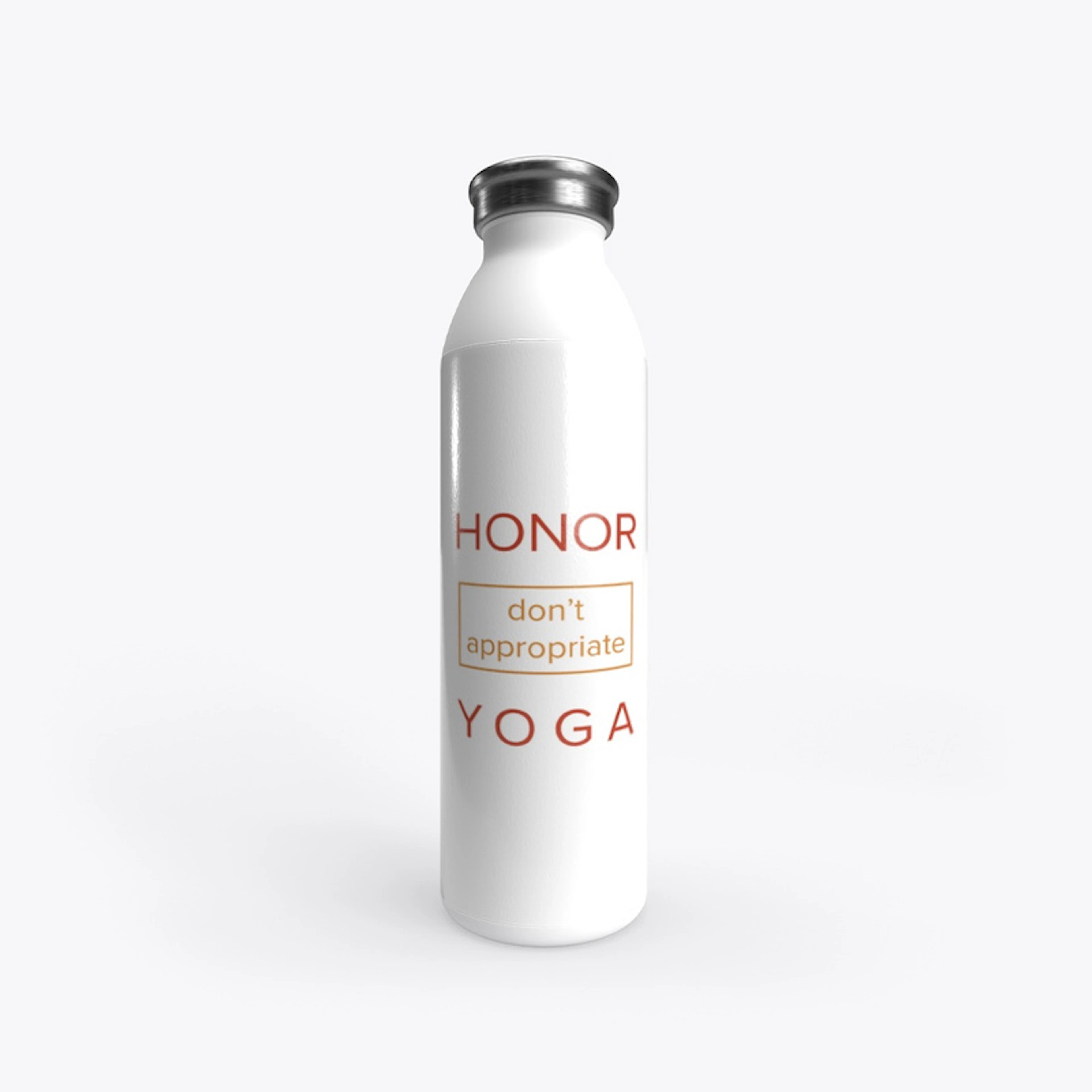 Honor {Don't Appropriate} Yoga Bottle